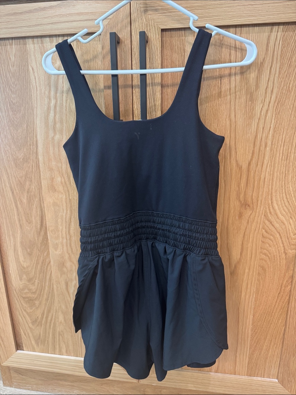 Yogalicious Black Athletic Shorts Romper - Picture 6 of 7